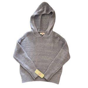 GB girls Purple Hooded Knit Sweater
